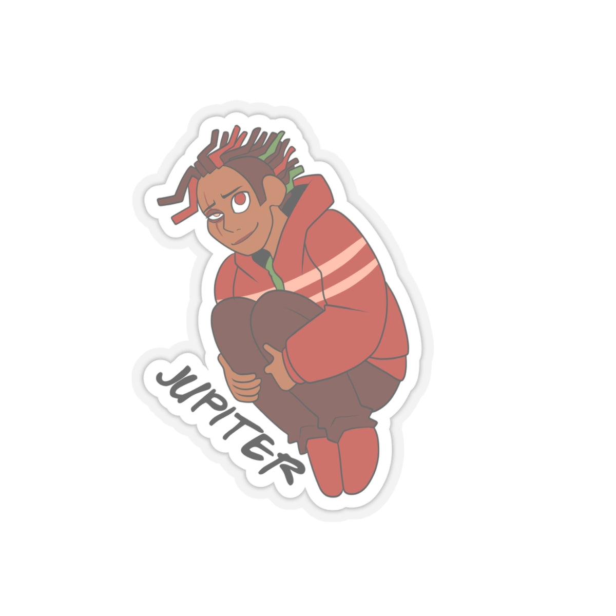 PEATSOS - Planet Jupiter Kiss-Cut Sticker