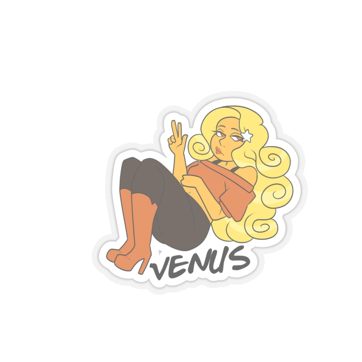 PEATSOS - Planet Venus Kiss-Cut Sticker